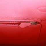 Hermes Birkin 35 Rose Lipstick Togo Palladium Hardware