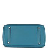 Hermes Birkin 35 Bleu Jean Togo Palladium Hardware