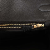 Hermes Birkin 35 Black Togo Gold Hardware