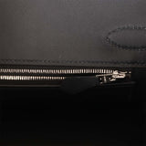 Hermes Birkin 30 Cote-a-Cote Tuffetage and Black Swift Palladium Hardware