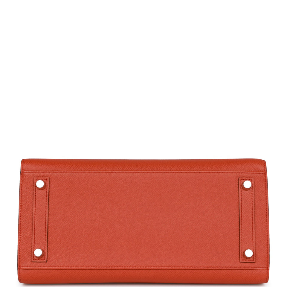 Hermes Birkin Sellier 30 Terre Battue Epsom Palladium Hardware