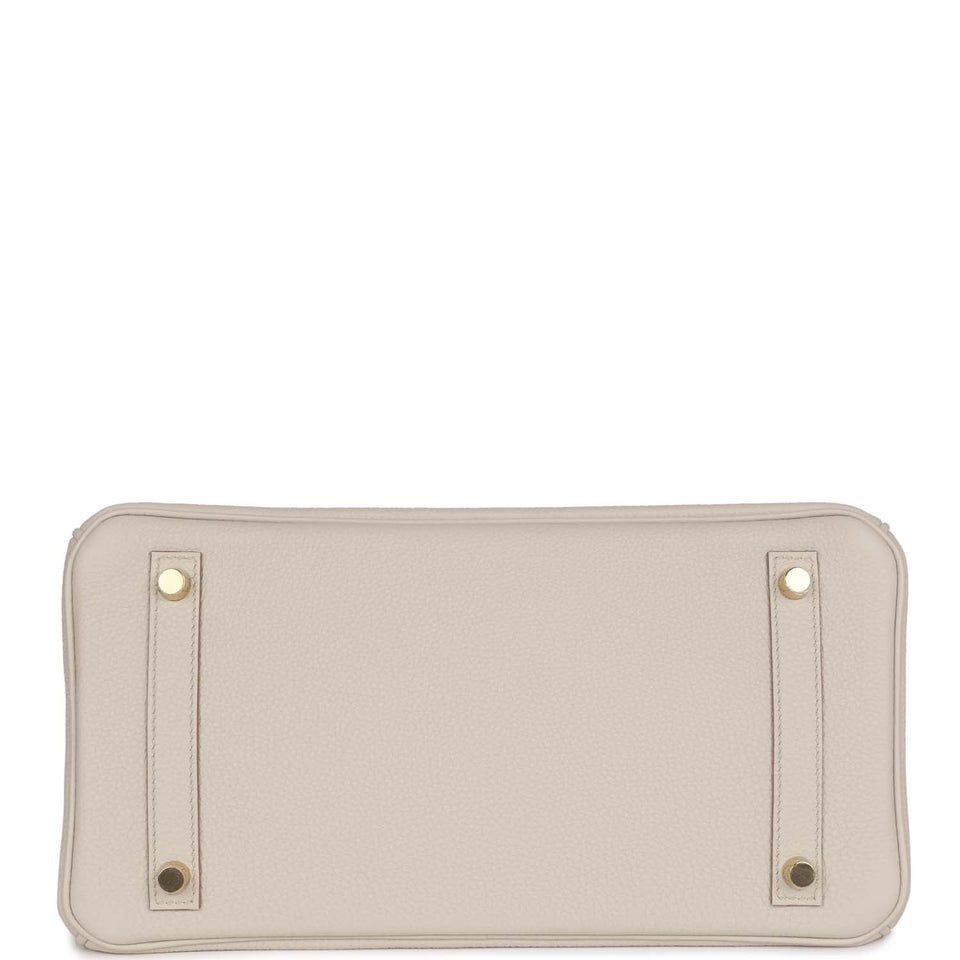 Hermes 3 En 1 Birkin 30 Beton Togo and Swift Gold Hardware