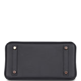 Hermes Birkin 25 Caban Swift Rose Gold Hardware