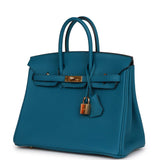 Hermes Birkin 25 Colvert Togo Gold Hardware