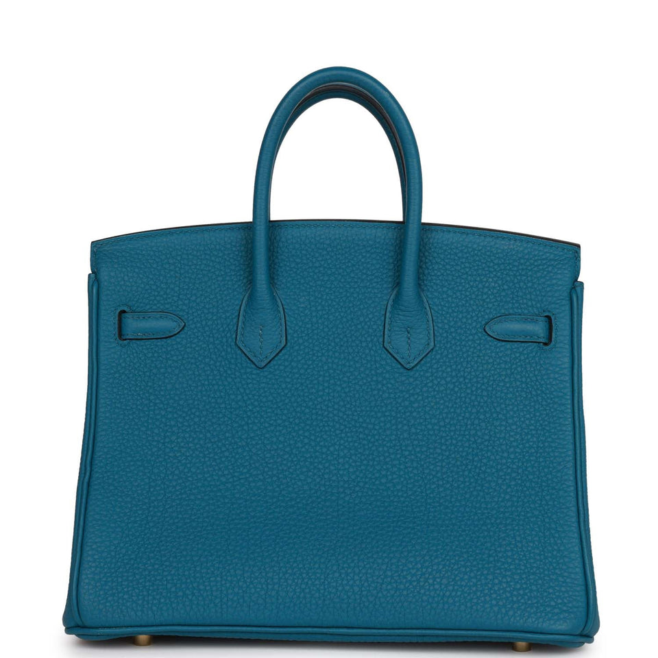 Hermes Birkin 25 Colvert Togo Gold Hardware