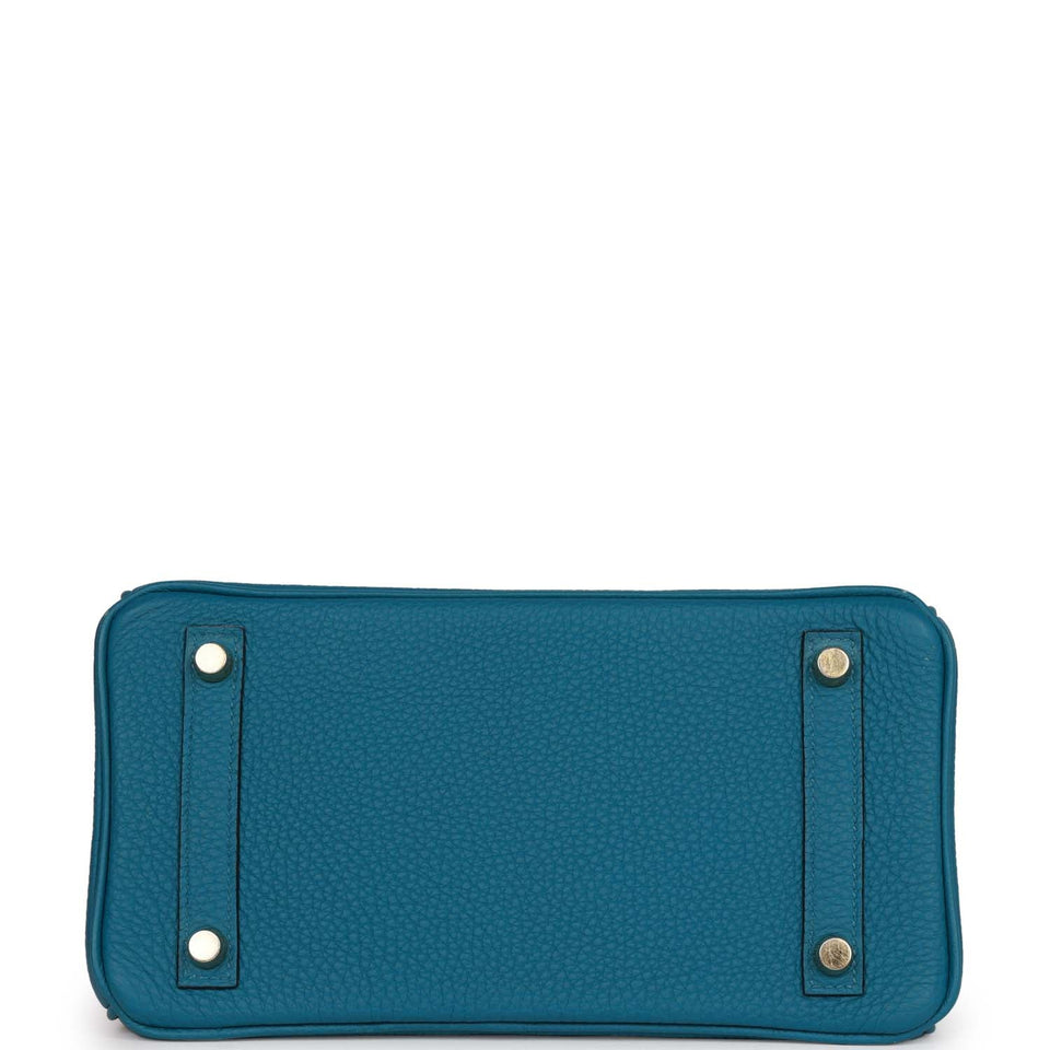 Hermes Birkin 25 Colvert Togo Gold Hardware