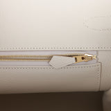 Hermes Birkin 35 Gris Pale Togo Gold Hardware