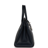 Hermes Birkin 30 Bleu Indigo Vache Liegee Palladium Hardware