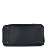 Hermes Birkin 30 Bleu Indigo Vache Liegee Palladium Hardware