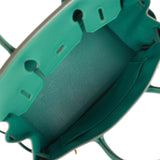 Hermes Birkin 30 Malachite Togo Gold Hardware