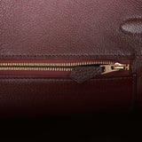 Hermes Birkin 35 Rouge Sellier Clemence Gold Hardware
