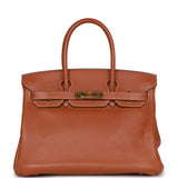 Hermes Birkin 30 Fauve Swift Gold Hardware