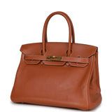 Hermes Birkin 30 Fauve Swift Gold Hardware