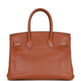 Hermes Birkin 30 Fauve Swift Gold Hardware