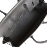 Hermes Birkin Sellier 25 Black Epsom Gold Hardware