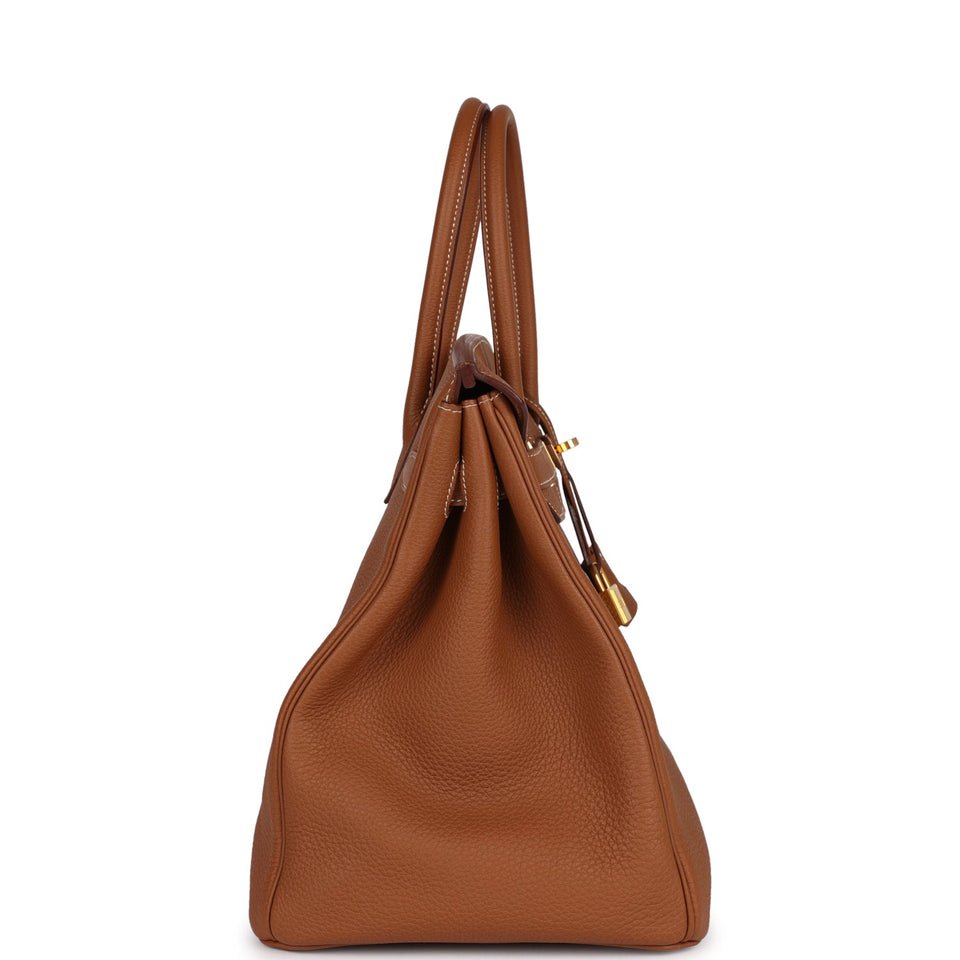 Hermes Birkin 35 Gold Togo Gold Hardware