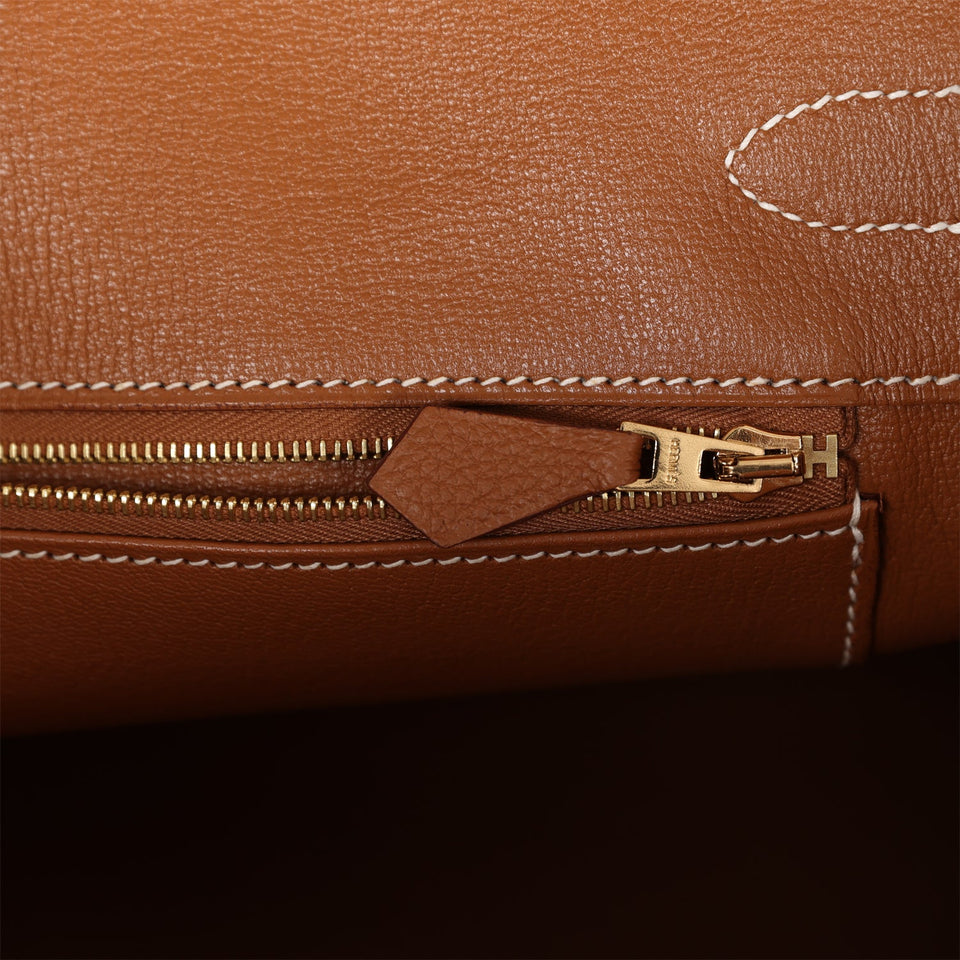 Hermes Birkin 35 Gold Togo Gold Hardware