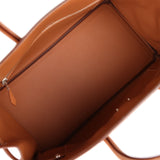 Hermes Birkin Shadow 35 Gold Swift Palladium Hardware