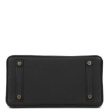 Hermes Birkin 25 Black Togo Gold Hardware