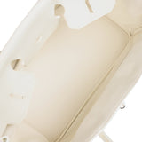 Hermes Birkin 35 White Togo Palladium Hardware