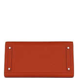 Hermes "Sunrise" Birkin Sellier 35 Rainbow Epsom Palladium Hardware