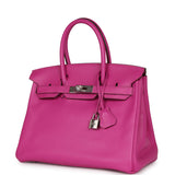 Hermes Birkin 30 Magnolia Verso Novillo Palladium Hardware