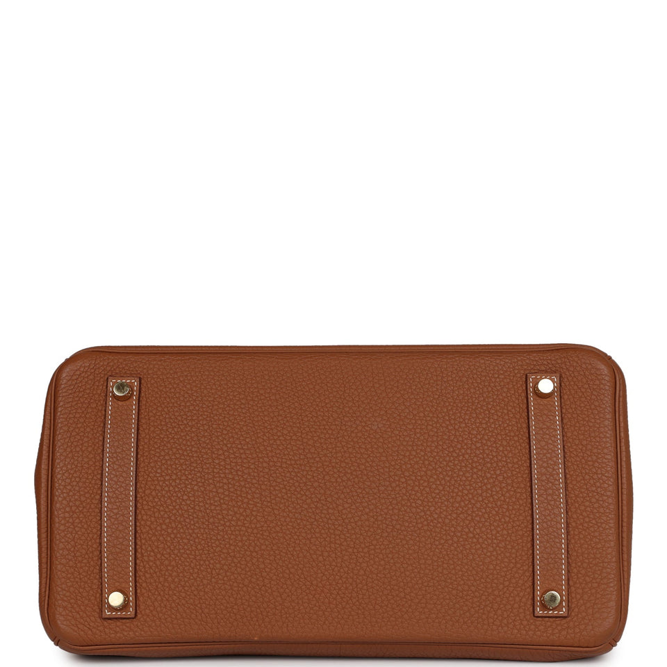 Hermes Birkin 35 Gold Togo Gold Hardware