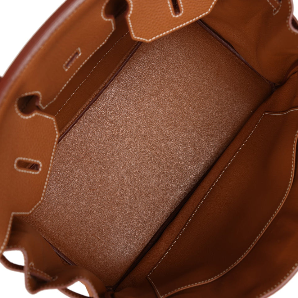 Hermes Birkin 35 Gold Togo Gold Hardware