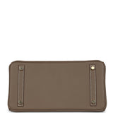 Hermes Birkin 30 Etoupe Epsom Gold Hardware