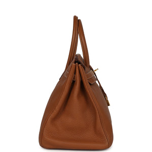 New Hermes Birkin 35 Gold Togo Gold Hardware