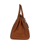 New Hermes Birkin 35 Gold Togo Gold Hardware