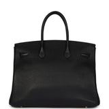 New Hermes Birkin 35 Black Togo Gold Hardware