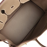 New Hermes Birkin 35 Etoupe Togo Gold Hardware