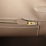 New Hermes Birkin 35 Etoupe Togo Gold Hardware