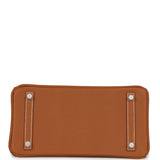 Hermes Birkin 30 Gold Epsom Palladium Hardware