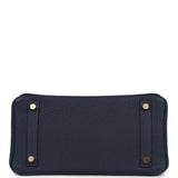 Hermes Birkin 25 Bleu Nuit Togo Gold Hardware