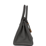 Hermes Birkin 30 Etain Togo Rose Gold Hardware