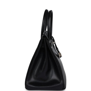 New Hermes Birkin 35 Black Box Palladium Hardware