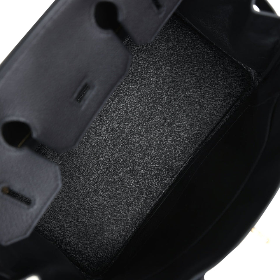 Hermes Birkin 30 Black Togo Gold Hardware