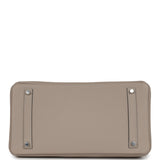Hermes Birkin 35 Gris Tourterelle Togo Palladium Hardware