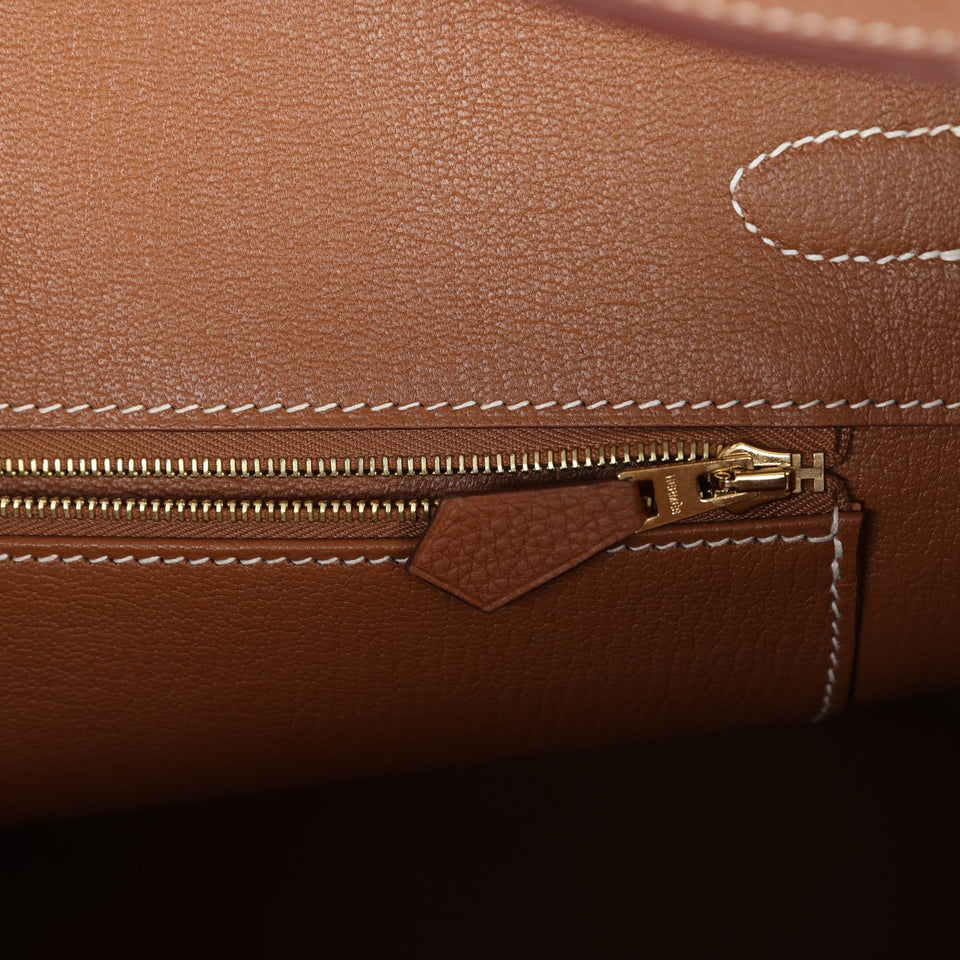 New Hermes Birkin 35 Gold Togo Gold Hardware