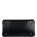Hermes Birkin 30 Black Box Gold Hardware