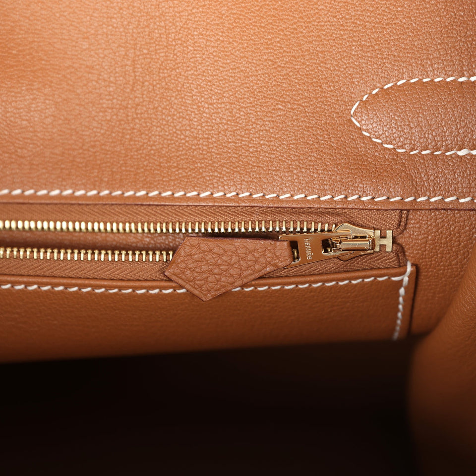 Hermes Birkin 30 Gold Togo Gold Hardware