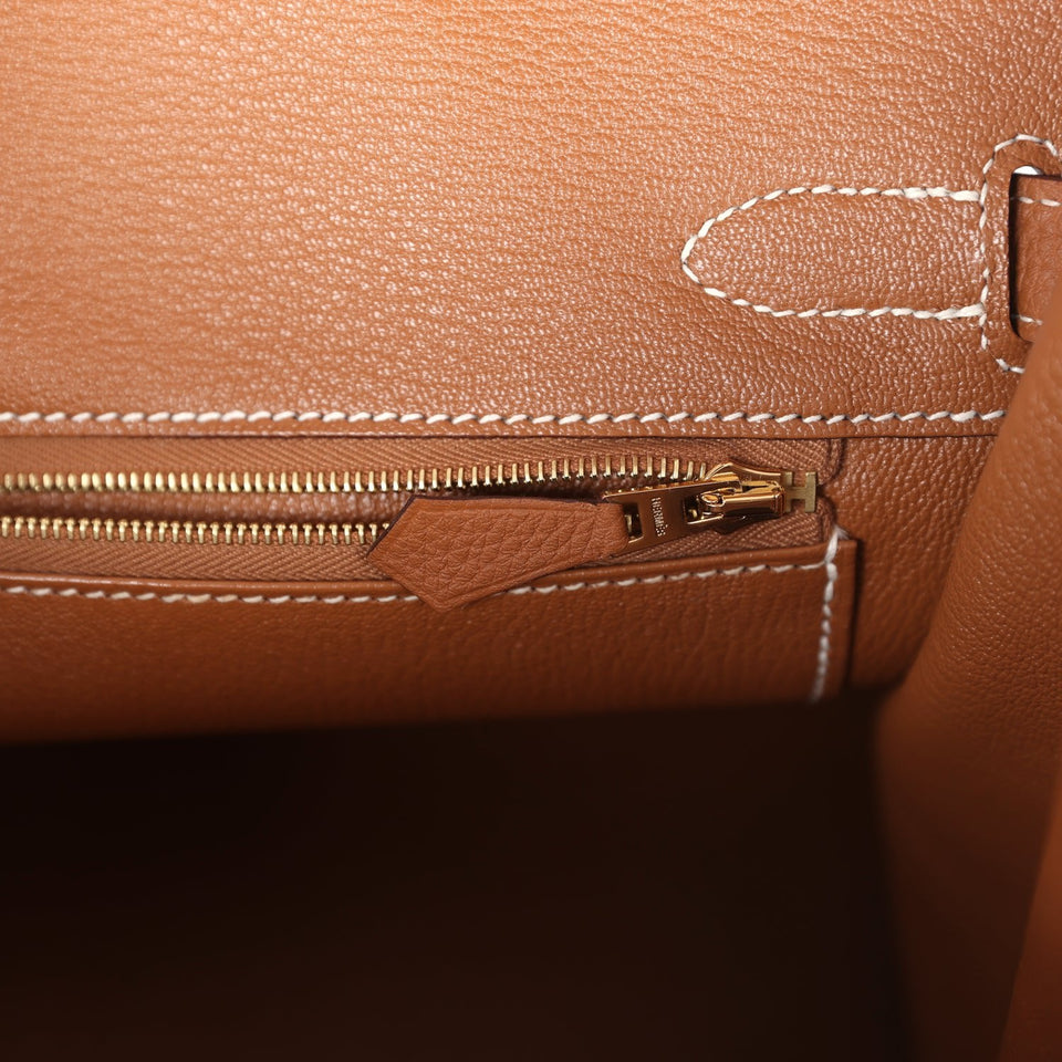 Hermes Birkin 30 Gold Togo Gold Hardware