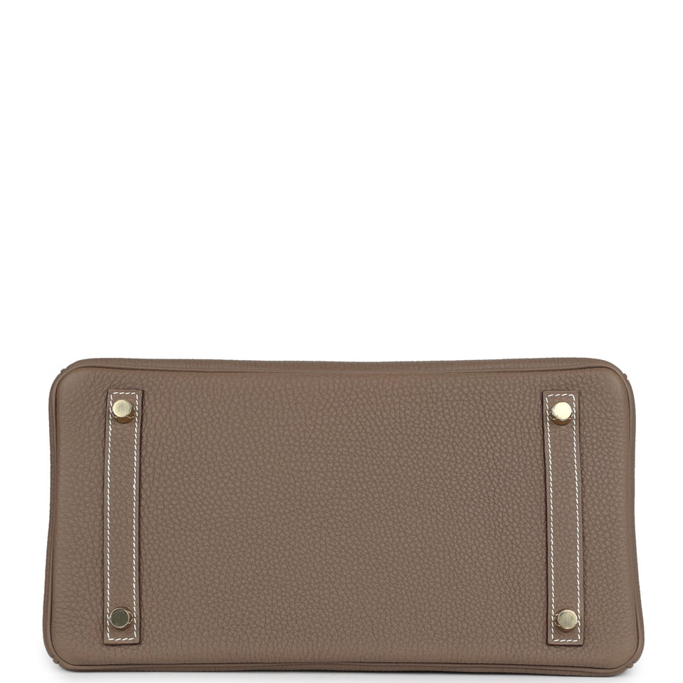Hermes Birkin 30 Etoupe Togo Gold Hardware