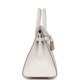 Hermes Birkin Sellier 25 Gris Pale Epsom Gold Hardware