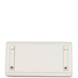 Hermes Birkin Sellier 25 Gris Pale Epsom Gold Hardware