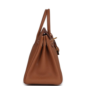 New Hermes Birkin 25 Gold Togo Gold Hardware