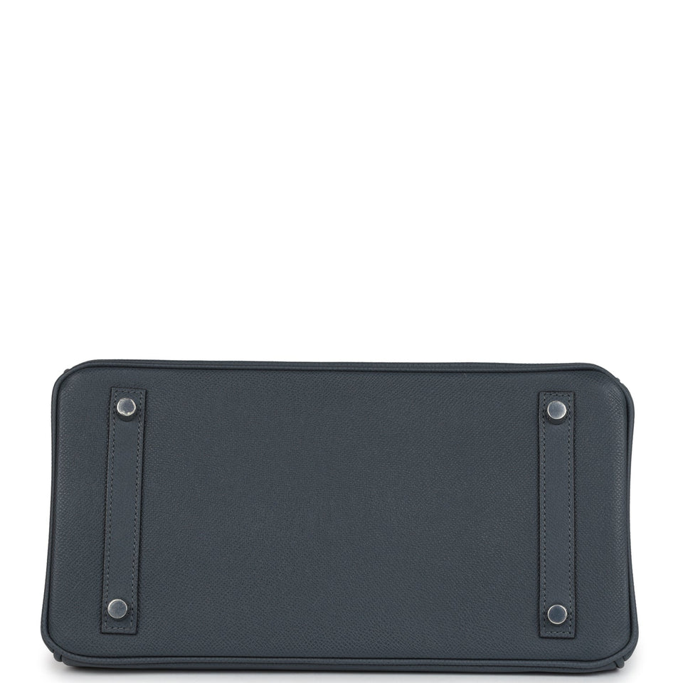 Hermes Birkin 30 Gris Misty Epsom Palladium Hardware