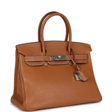 New Hermes Birkin 30 Gold Togo Palladium Hardware